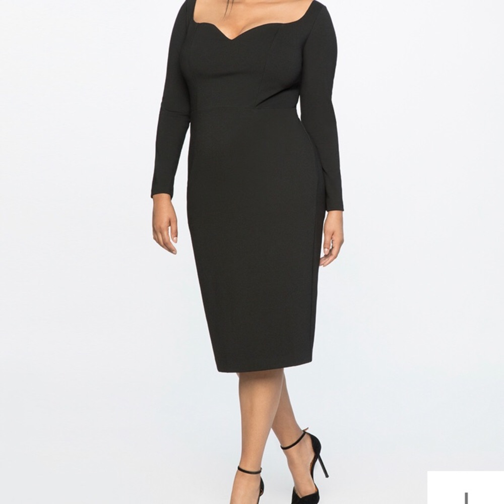 Jason Wu x Eloquii sweetheart neckline dress sz 26